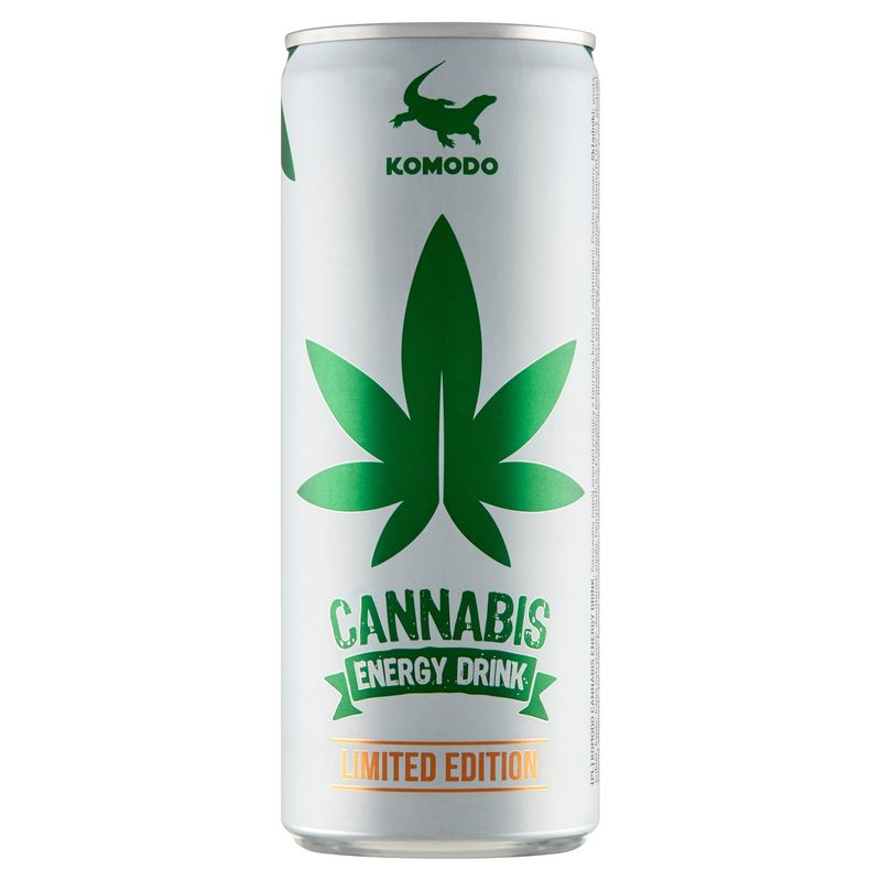 Napój Komodo Cannabis 24x250 ml energetyczny energetyzujący