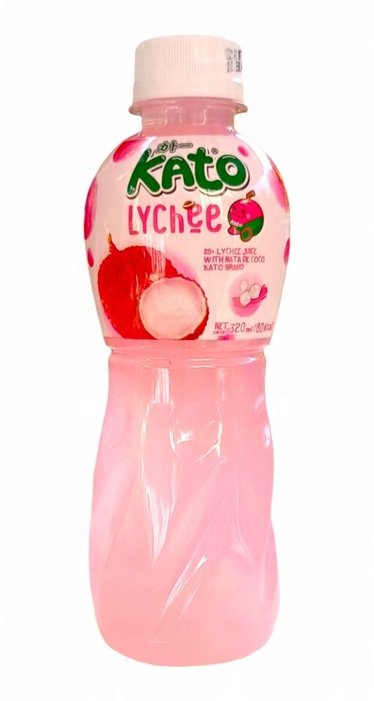 Kato Napój liczi z galaretką kokosową 24x320ml DATA