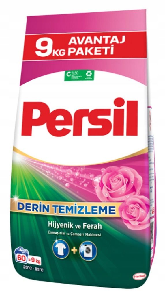 Proszek do prania białego Persil Deep Clean Zapachowy Pachnący Różany 9 kg