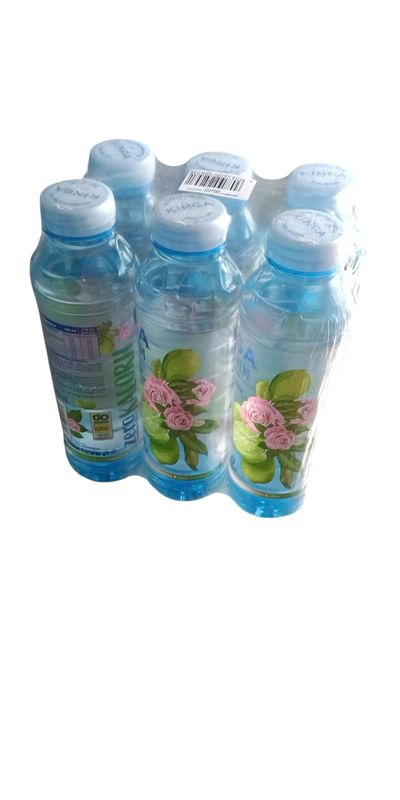Woda Róża - Limonka 6x 555ml Kinga pienińska