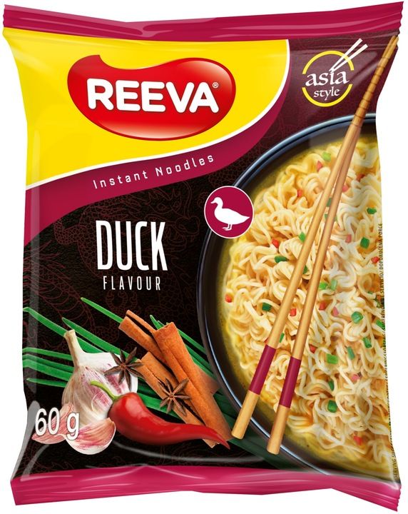 60g REEVA zupka błyskawiczna o smaku kaczki KARTON