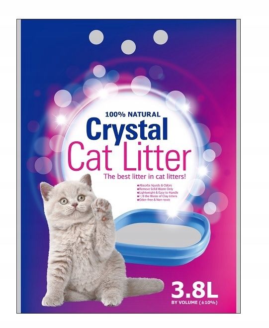 Żwirek silikonowy dla kota 3.8L bezzapachowy