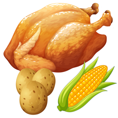 Chicken Dinner (No clams)