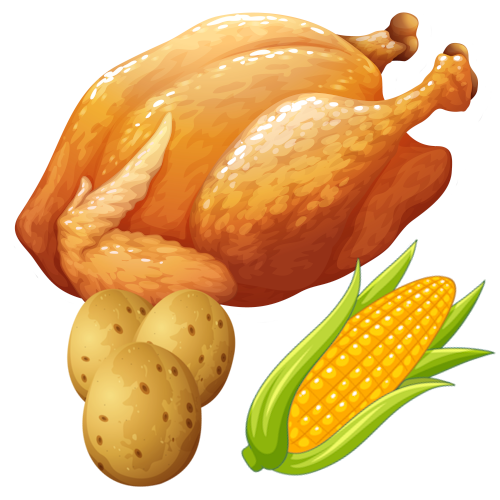 Chicken Dinner (No clams)