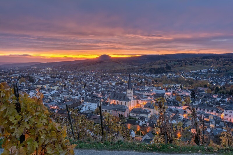 Ahrweiler am Martinsmorgen