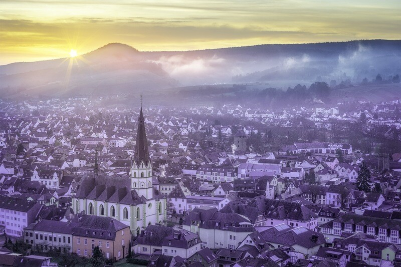 Sankt Laurentius im Winter