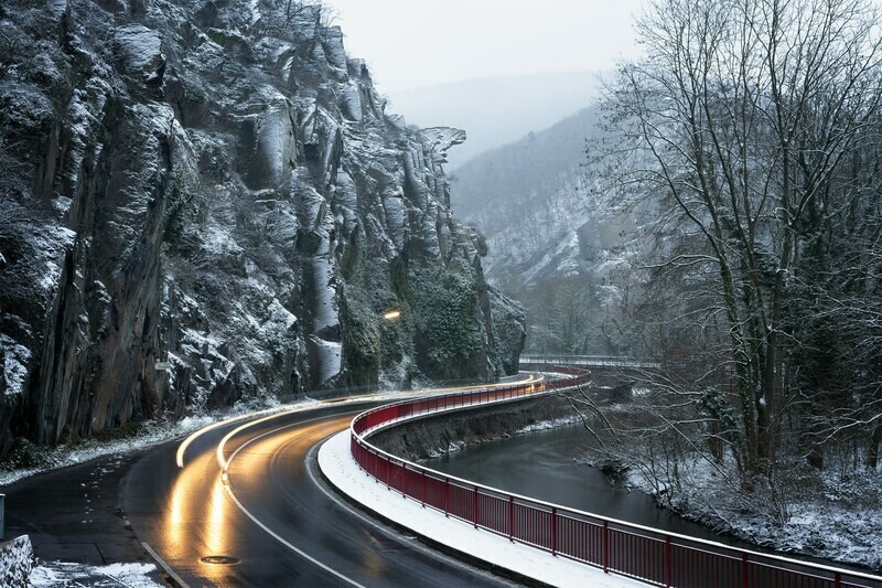 Winter an der Bunten Kuh