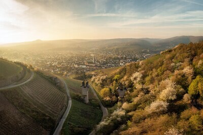 Frühlingsblick über Ahrweiler