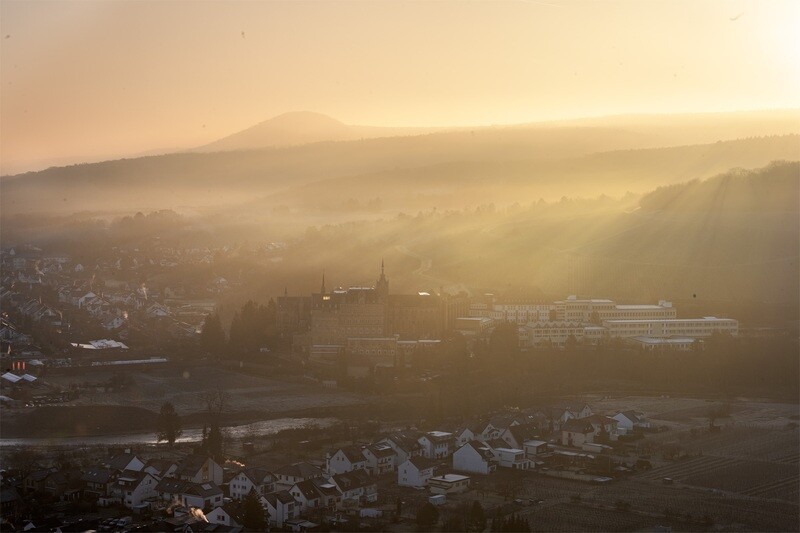 Winternebel am Calvarienberg