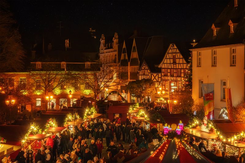 Altstadt und Weihnachtsmarkt in Ahrweiler
