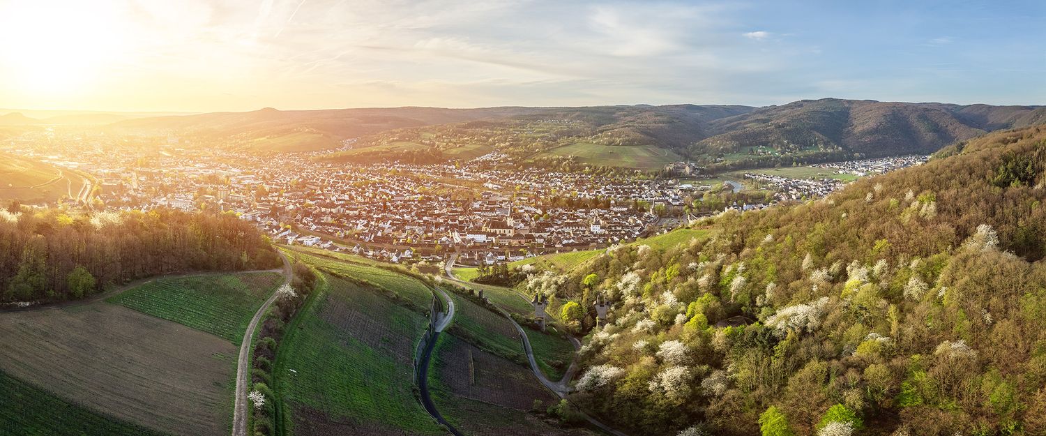 Ahrweiler im Frühling