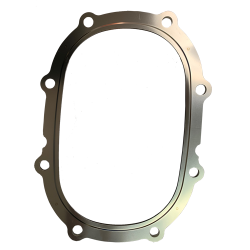 Kubota Dpf Oval  Gasket Steel 8 Hole (Oem # 1J500-18412)
