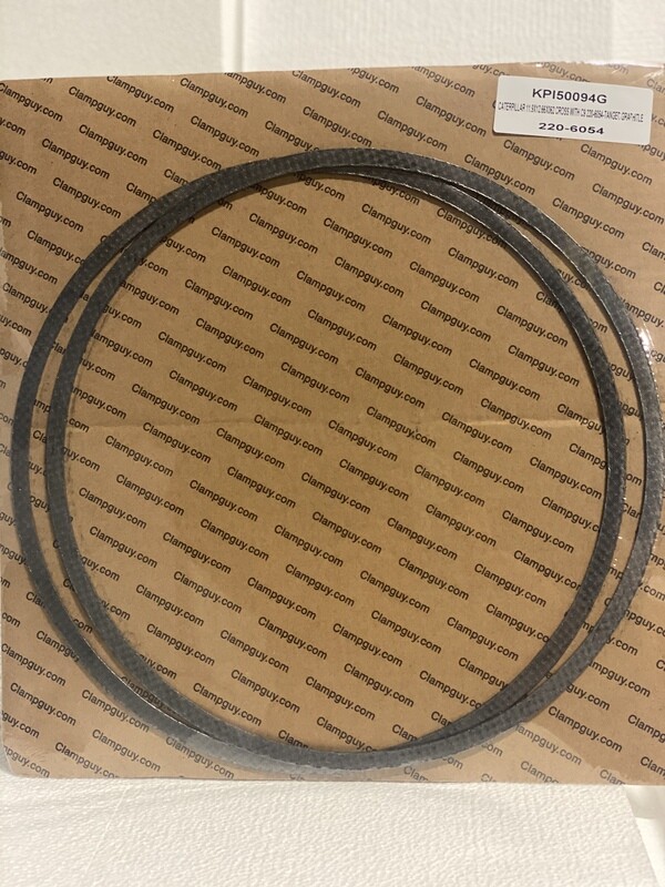 Caterpillar 12-11/16" x 11-7/8"ID CROSS WITH C9 220-6054-Tanged Graphite (Oem# 220-6054 / 247-1899)(PACK OF 2 PCS )