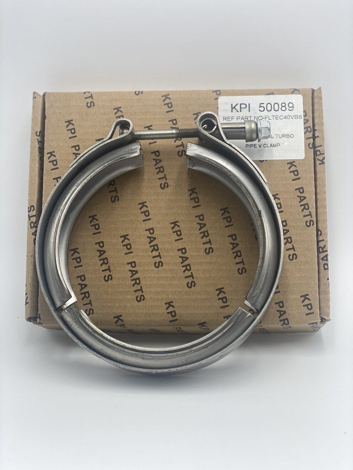 International Turbo Pipe V Clamp 4 Inch - Kpi50089 (Oem# FLTEC40VBS)/PACCAR 1979194/2604049C91, FLTXC138PS,