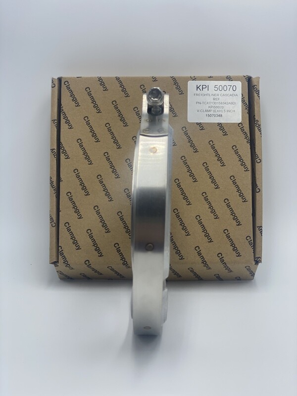 Freightliner 5 Inch Exh V Clamp - Kpi50070 (Oem# TCX-T130158342AB2P/A0009957702/A6809950502