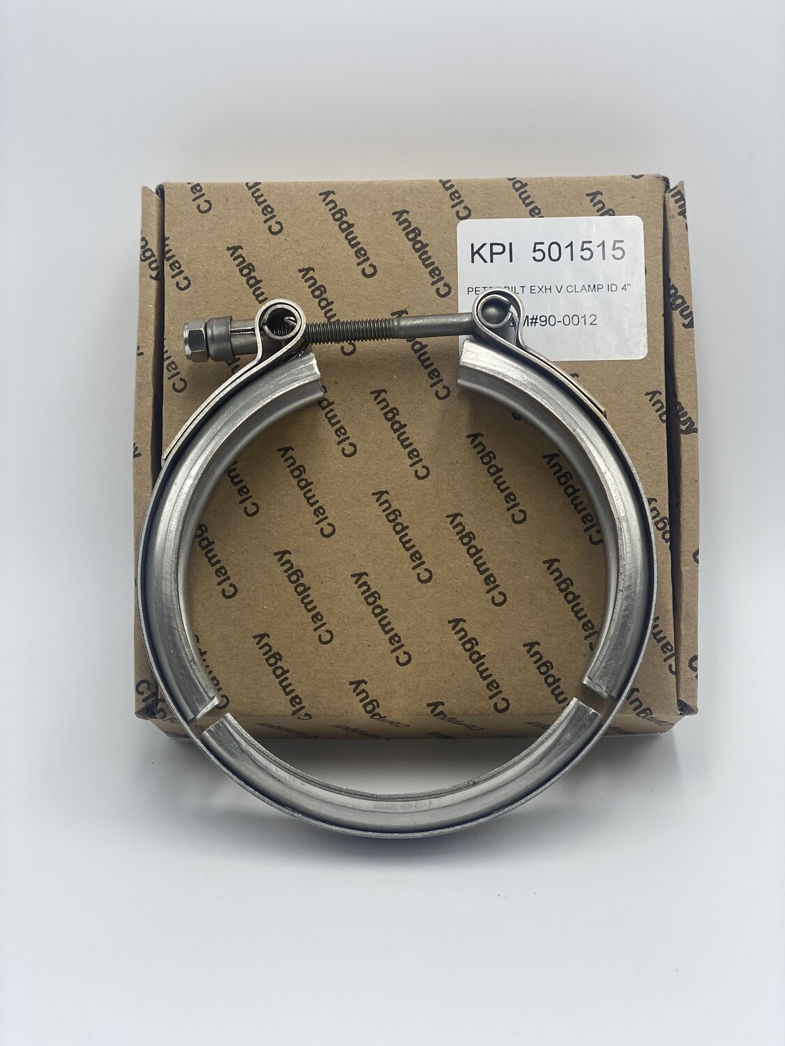 Peterbilt/paccar Exh V Clamp Id 4 Inch  Id( Oem # 90-0012)