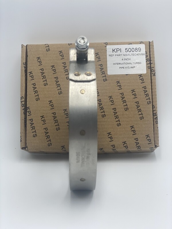 International Turbo Pipe V Clamp 4 Inch - Kpi50089 (Oem# FLTEC40VBS)/PACCAR 1979194/2604049C91, FLTXC138PS,