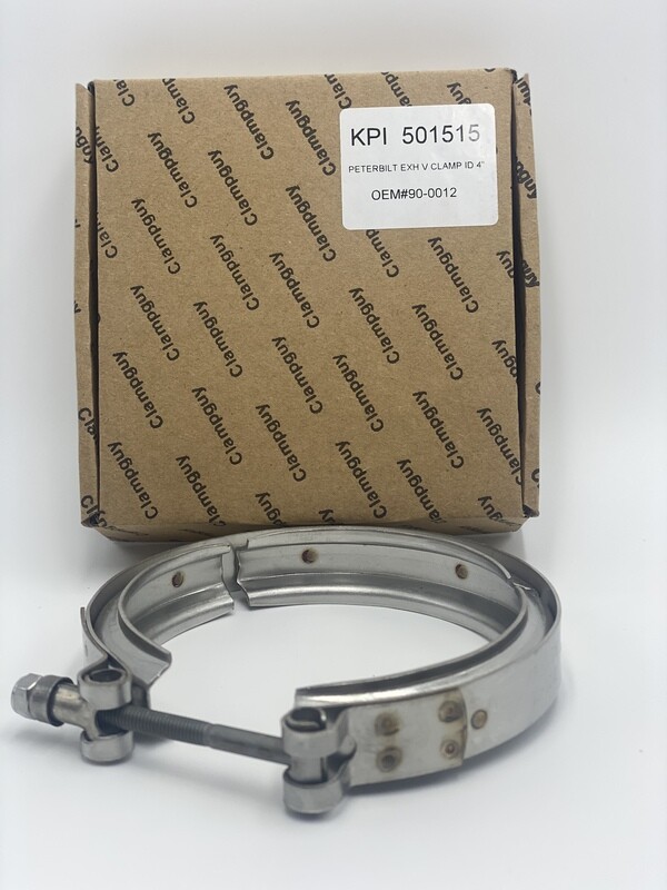 Peterbilt/paccar Exh V Clamp Id 4 Inch Id( Oem # 90-0012)