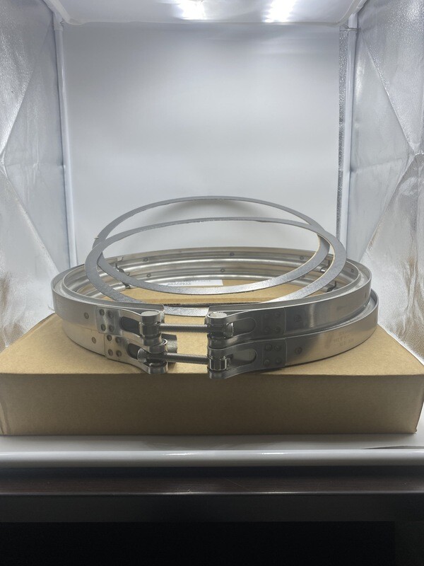 Volvo Dpf V Clamp & Gaskets -21212520 + Gasket - 21212522 20160311