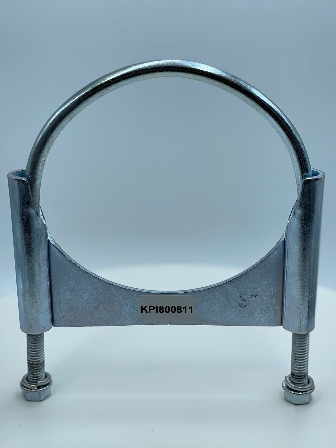 5 inch Saddle U Bolt Exhaust Clamp  ( GALVANIZED)