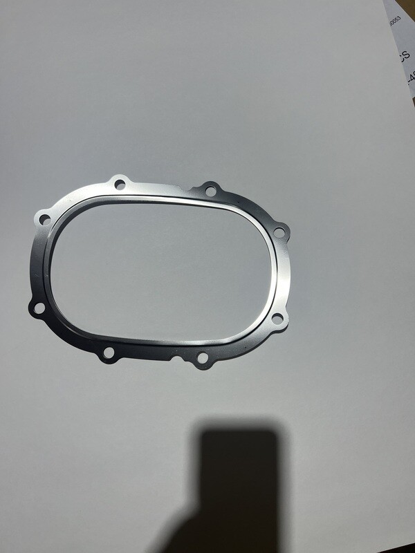 Kubota 8 Hole Oval Steel Stamped Dpf Gasket Afm Oem# 1J500-18412
