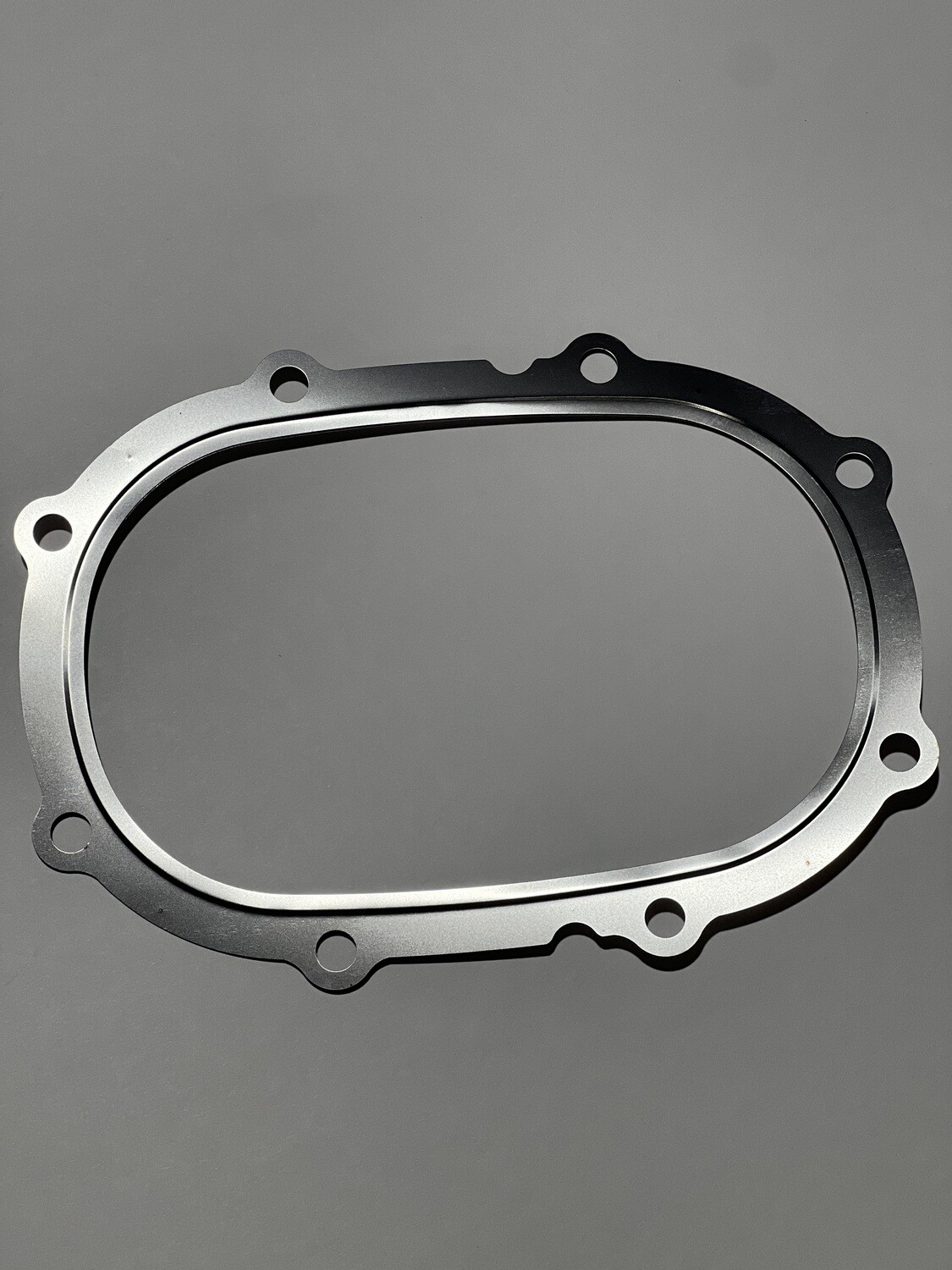 Kubota 8 Hole Oval Steel Stamped Dpf Gasket Afm Oem# 1J500-18412
