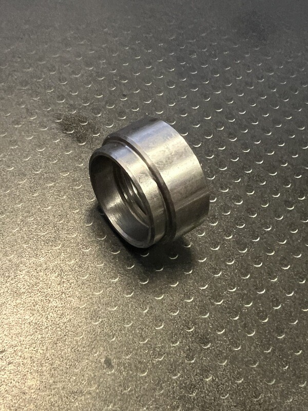Nitrogen NOx / O2 Weld Bung - M18 X 1.50, 1 Nitrogen NOx / O2 Weld Bung - M18 X 1.50, 1" OD, 17/32" H, Stepped