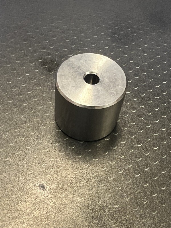 Weld Bung - M12 X 1.25, 1" OD, 7/8" H, Normal Flare