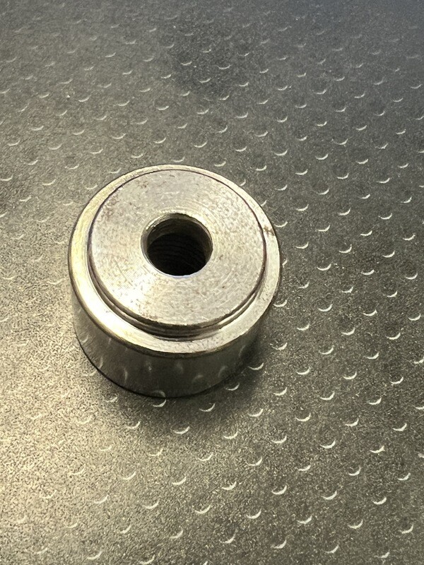 Weld Bung - M14 X 1.50, 1 Weld Bung - M14 X 1.50, 1" OD, .787" H, Flat Flare Stepped SS