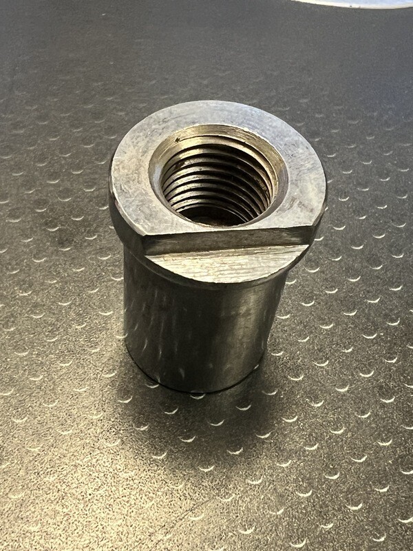 M14 x 1.50, .943 M14 x 1.50, .943" OD, 1.3" H, Flat Flare Stepped AFM FOR CATERPILLAR