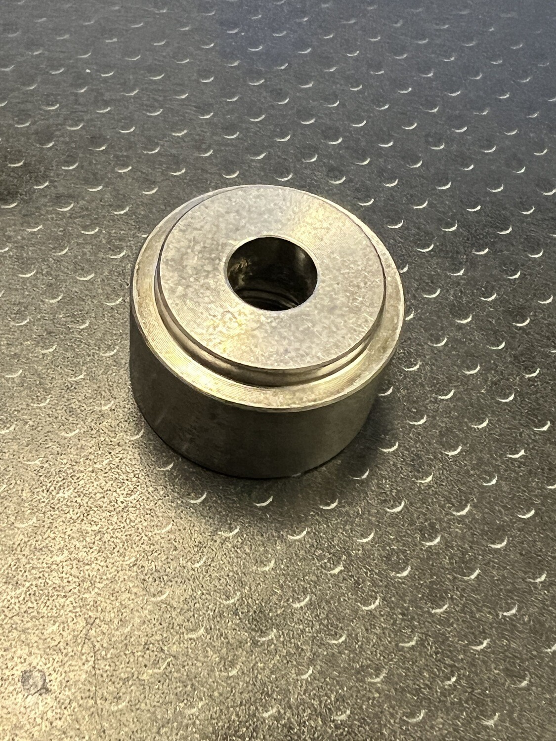 Weld Bung - M16 X 1.50, 1" OD, .65" H, Reverse Flare Stepped