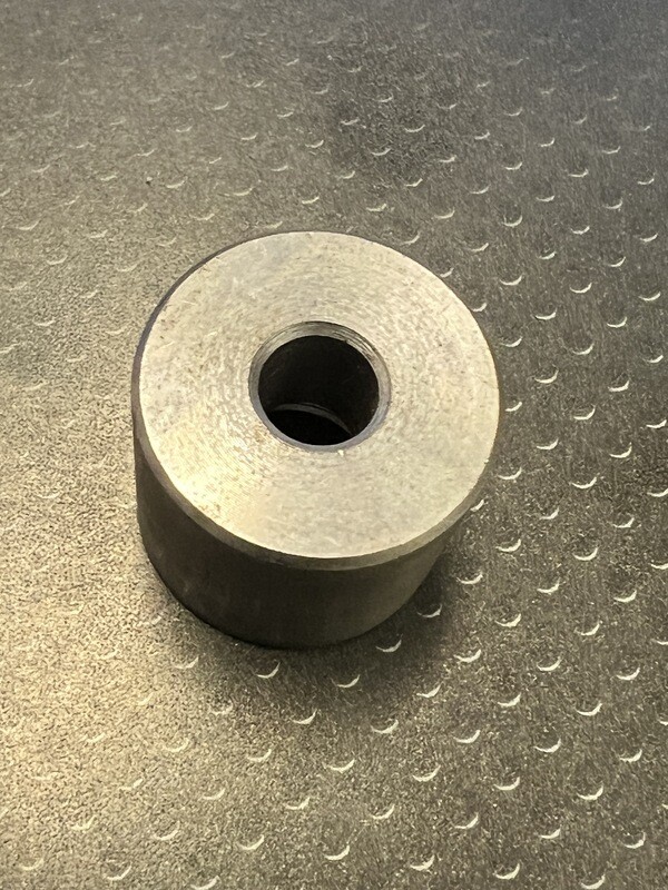 Weld Bung - M16 X 1.50, 1" OD, 7/8" H, Rev Flare