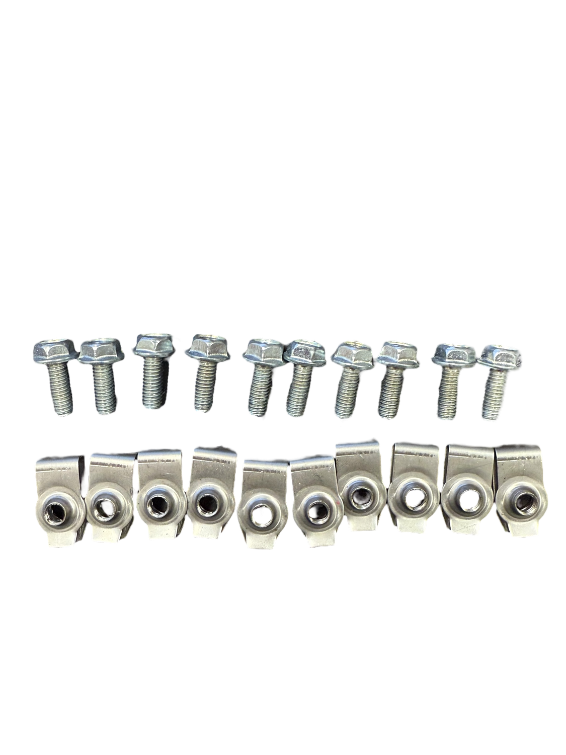 DDEA0049941645 & DDEN910105006002 AFTERMARKET Clips and Bolts 20 PCS(10 Each) for ONE-Box Heat Shield Screen Cover A0049941645, N910105006002