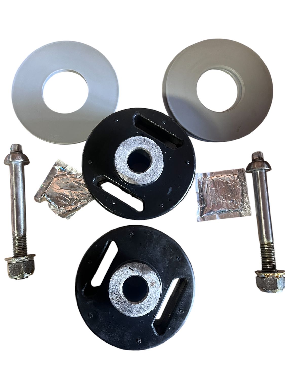 Tri Functional Pivot Bushing Kit TFIII Trailer Compatible for Hendrickson INTRAAX Suspension S26321 Tri Functional Pivot Bushing Kit TFIII Trailer Compatible for Hendrickson INTRAAX Suspension S26321