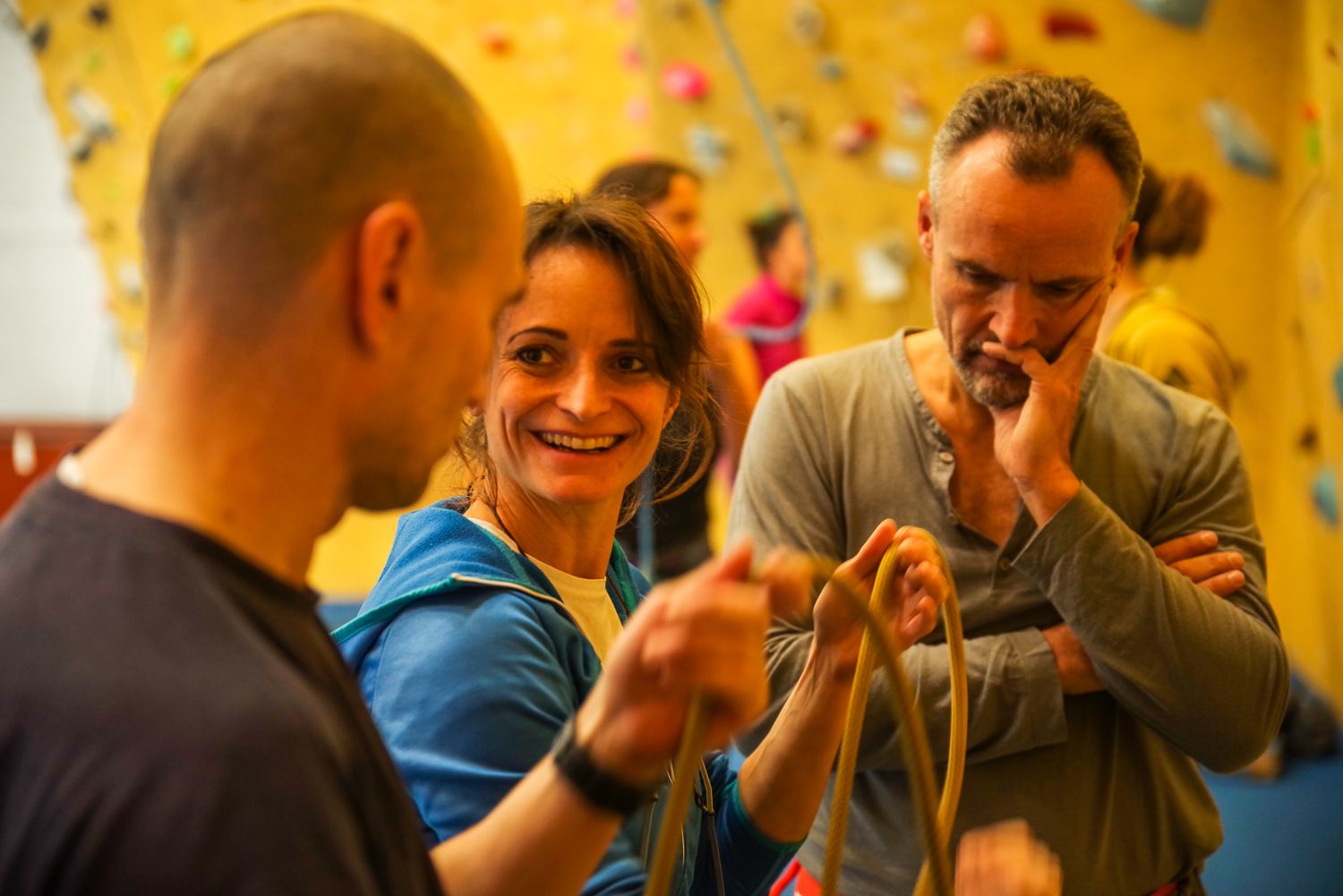 3 Stunden Sturz- & Sicherungstraining als Seilschaft 3 Stunden Sturz- & Sicherungstraining als Seilschaft