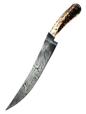Exotic Stag Fillet Damascus