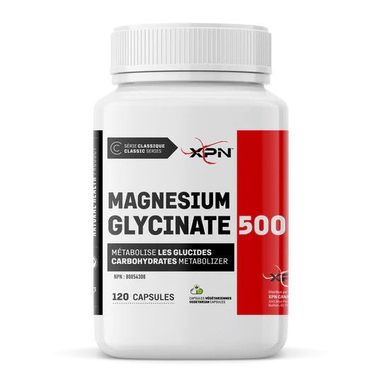 XPN MAGNÉSIUM GLYCINATE 500 120 CAPS