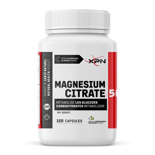XPN MAGNÉSIUM CITRATE 500 120 CAPS