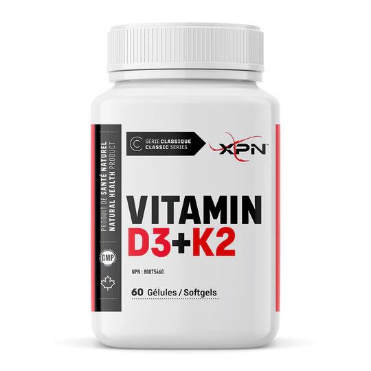 XPN VITAMIN D3+K2 60 GELS