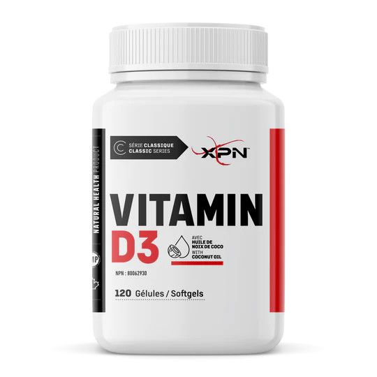 XPN VITAMIN D3 1000IU 120 GELS