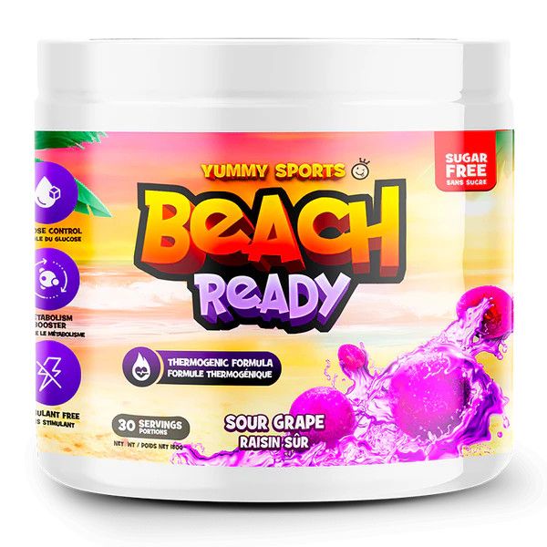 YUMMY SPORTS BEACH READY 180G, Color: RAISIN