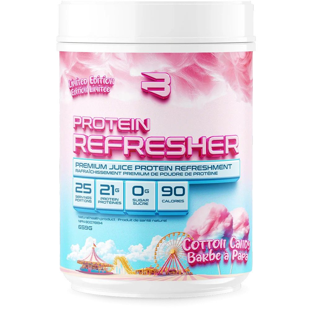 BELIEVE SUPPLEMENTS PROTEIN REFRESHER 659G, Color: BARBE A PAPA