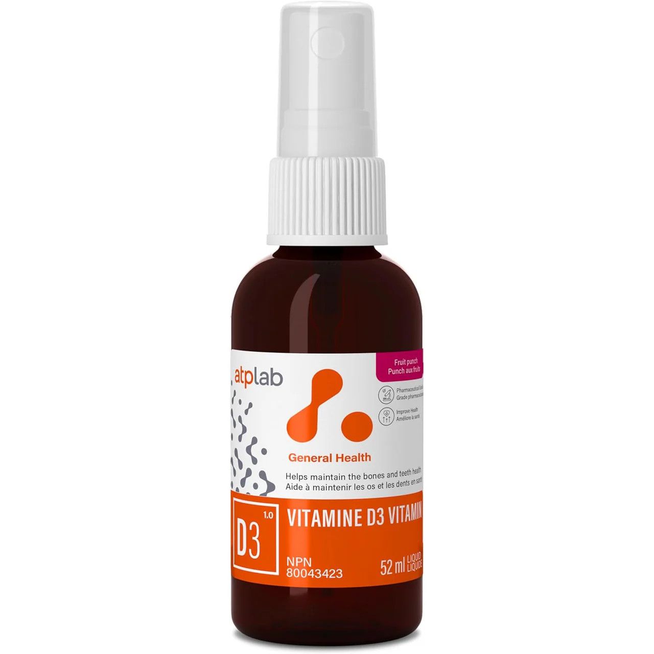 ATP LAB D3 VITAMIN SPRAY-PUNCH AUX FRUITS