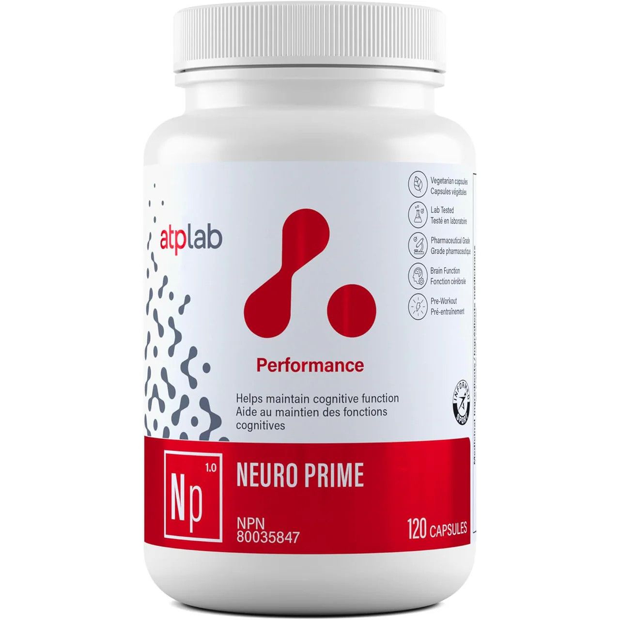 ATP LAB NEURO PRIME 120 CAPSULES