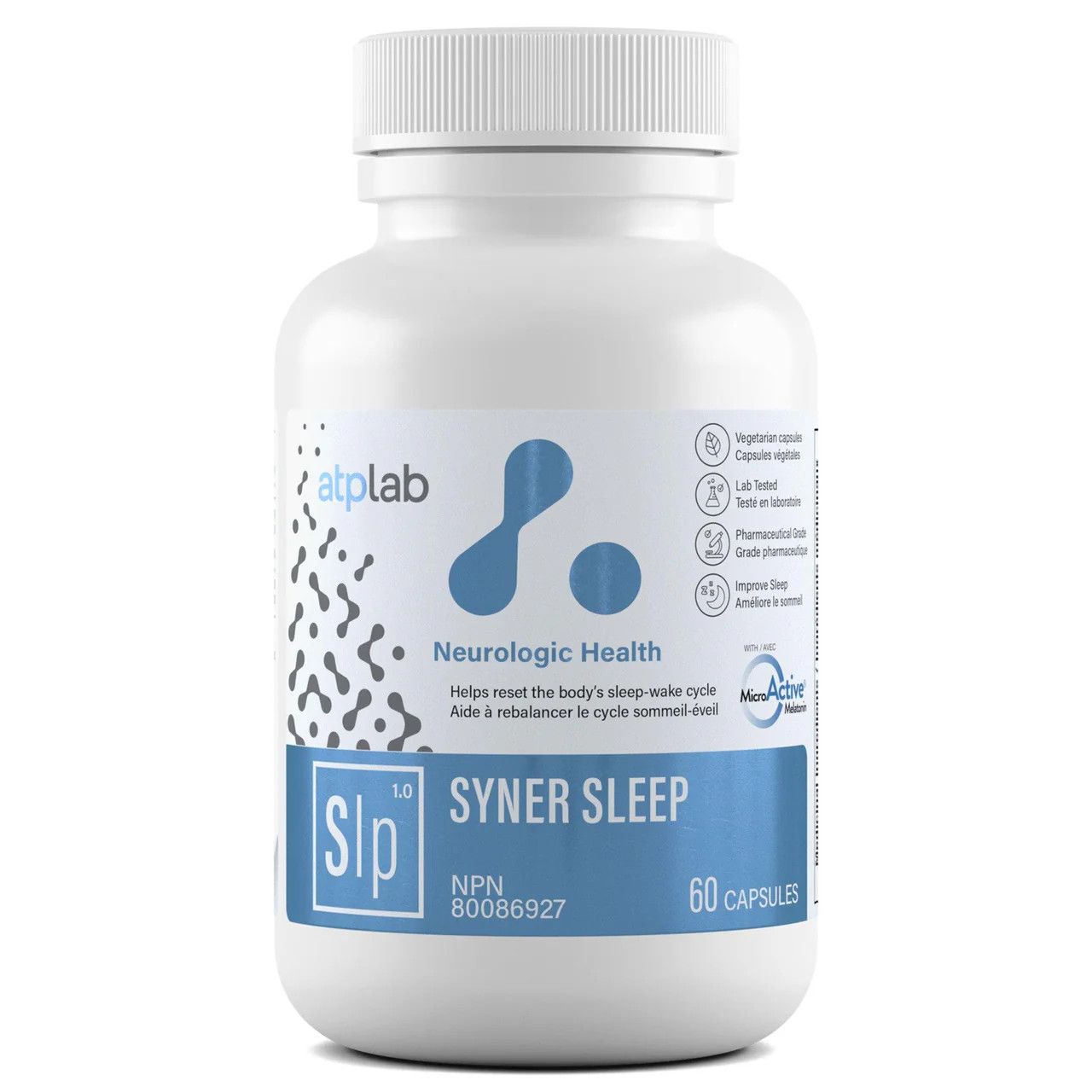 ATP LAB SYNER SLEEP 60 CAPSULES