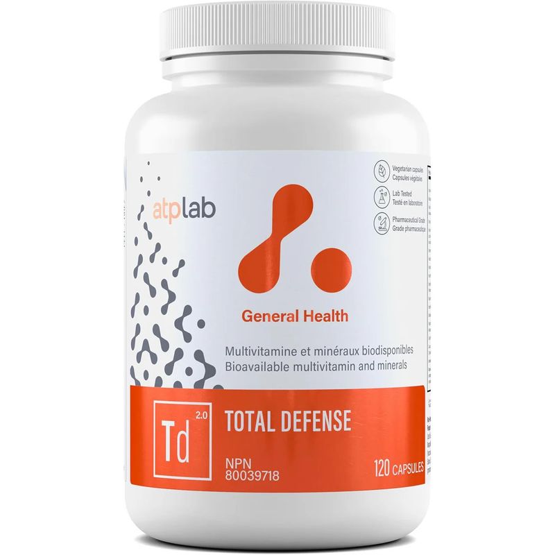 ATP LAB TOTAL DEFENSE 120 CAPSULES