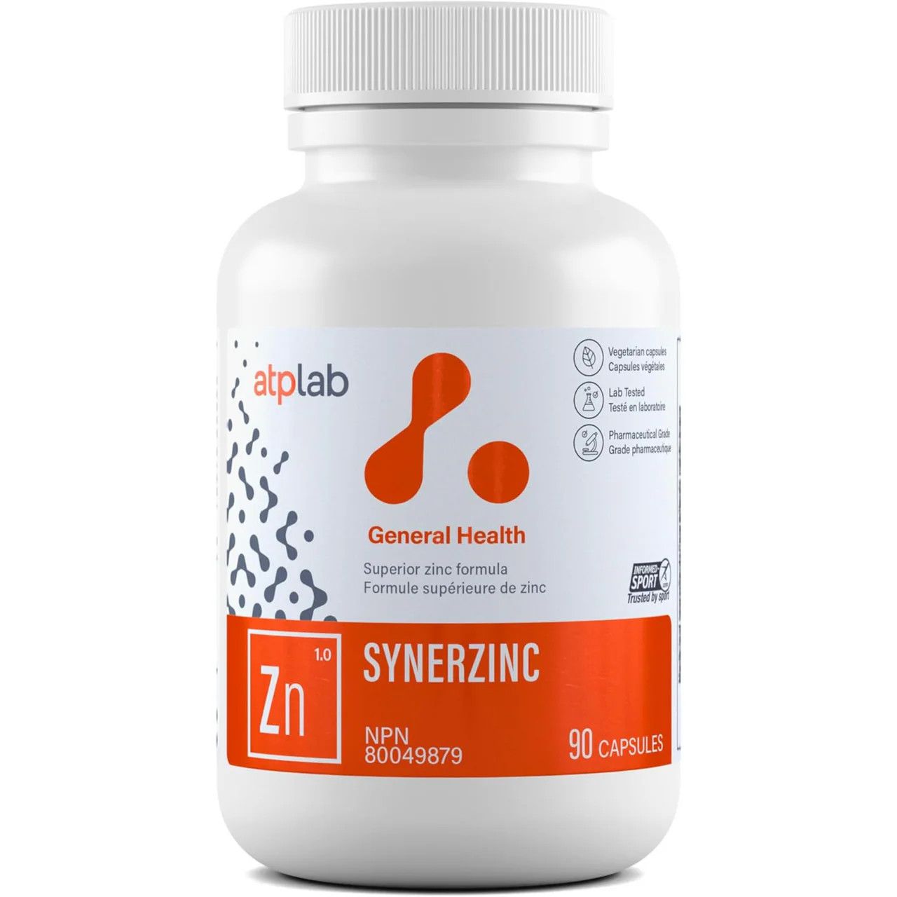 ATP LAB SYNERZINC 90 CAPSULES