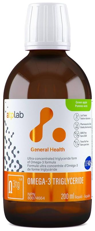 ATP LAB OMEGA 3 TG LIQUID 200 ML
