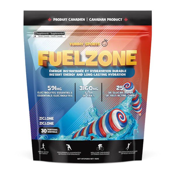 YUMMY SPORTS FUEL ZONE 960G, Color: Ziclone