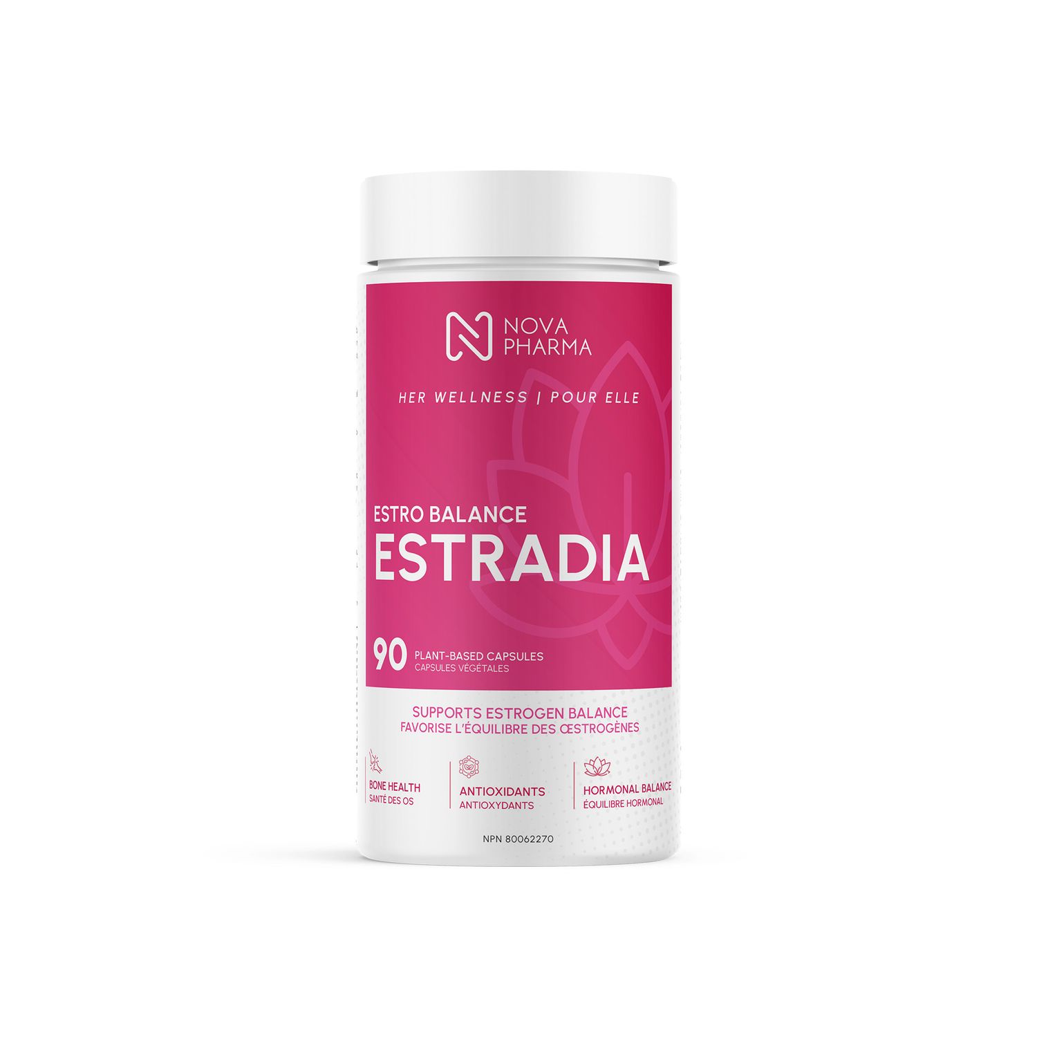 NOVA PHARMA ESTRADIA ESTRO-CONTROL 90 CAPSULES